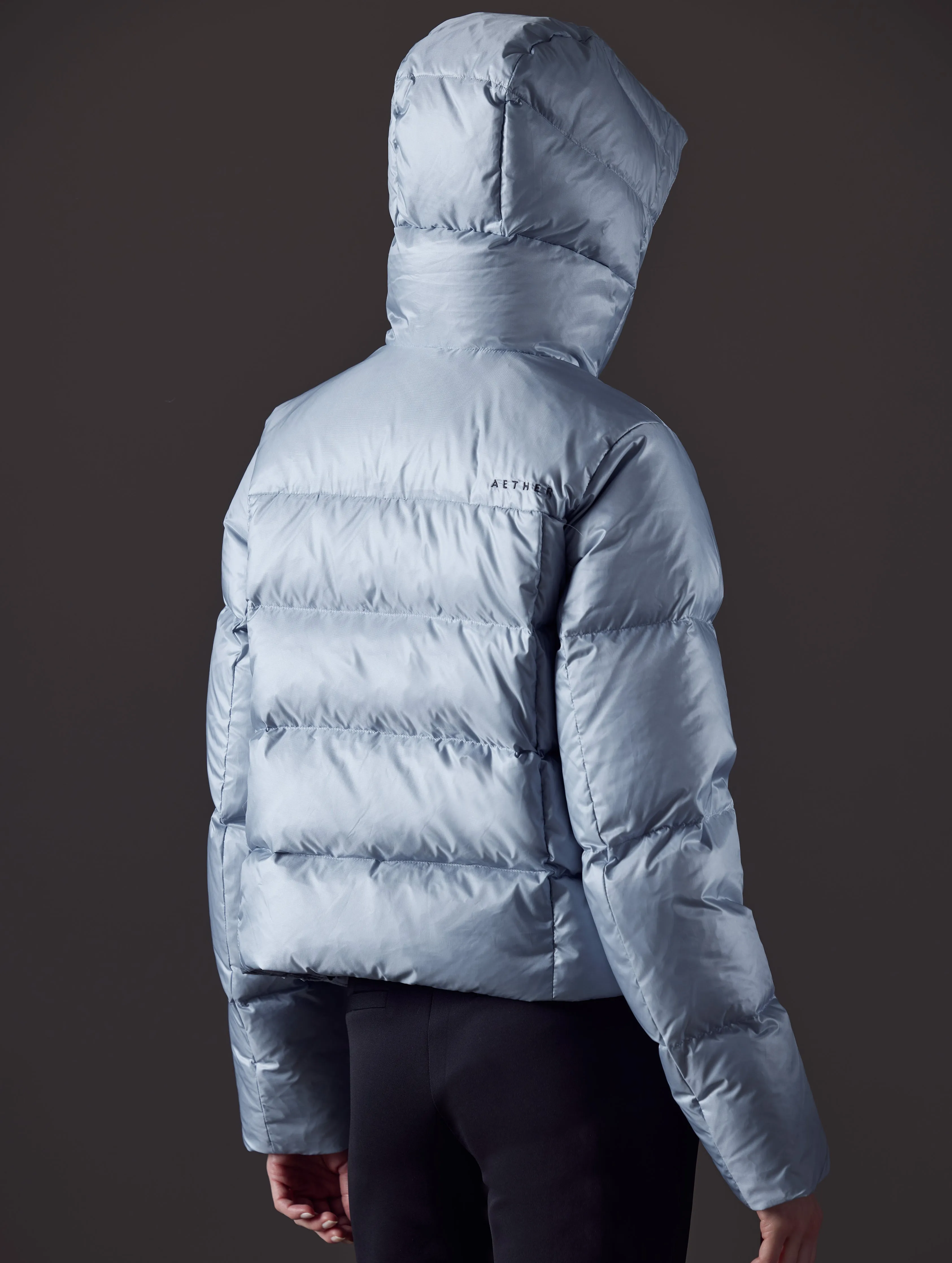 Aura Puffer Jacket - Flight Blue