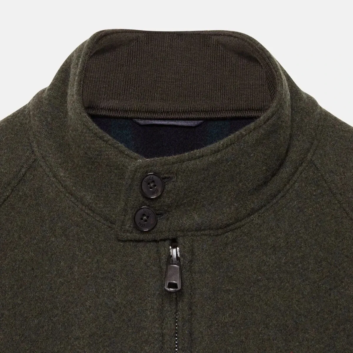 Baracuta - G9 - Harrington Jacket - Double Wool - Loden Green