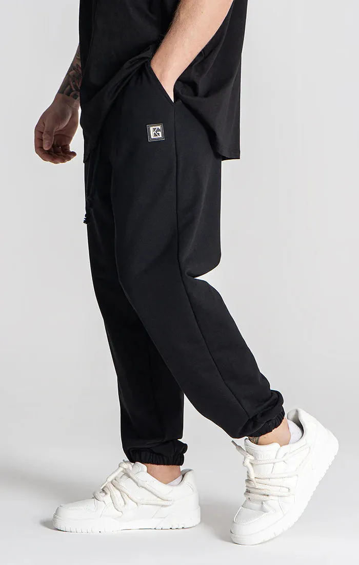 Black Unity Loose Joggers