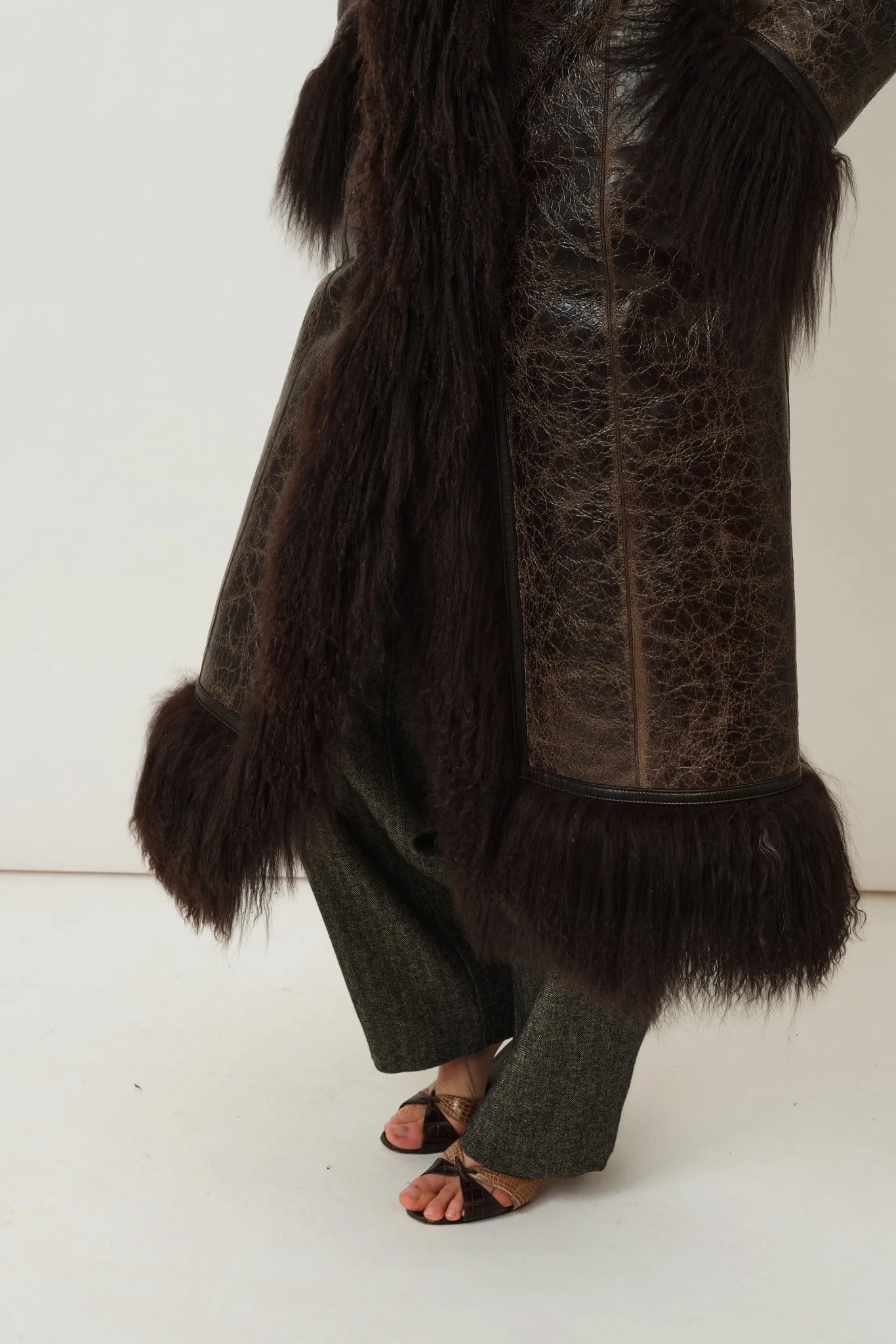 Bonna Coat — Distressed Brown