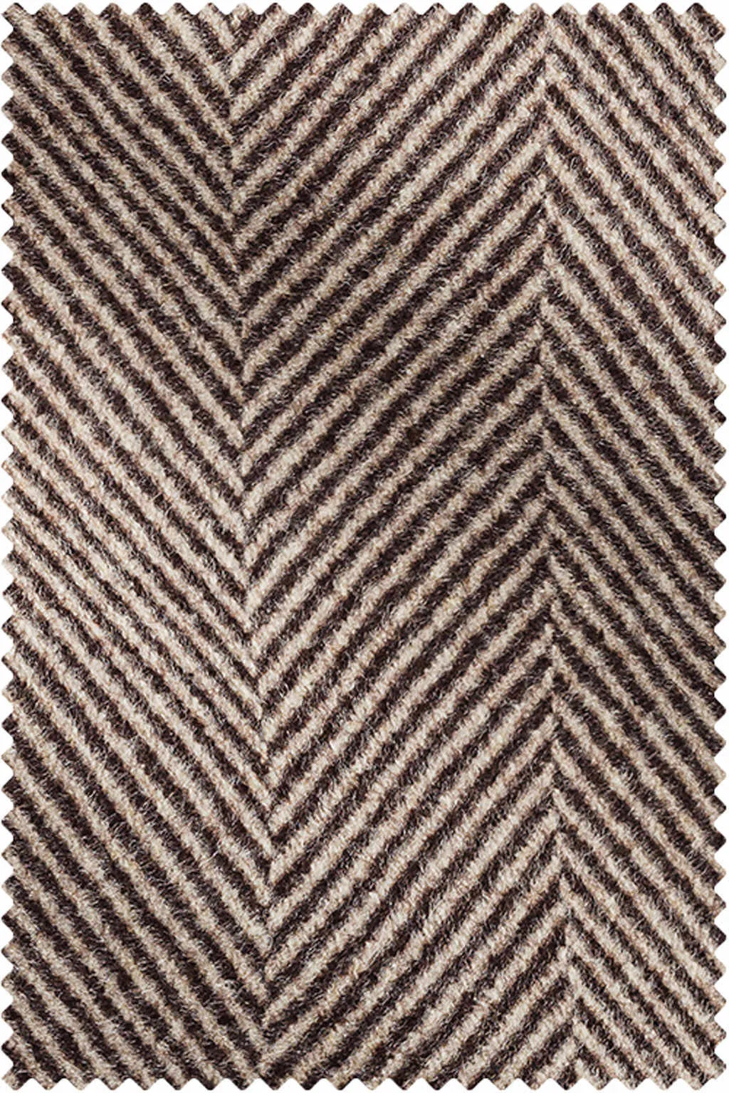 Brown-Beige Herringbone