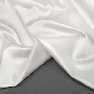 Elegant Stretch Poly Satin - Bright White