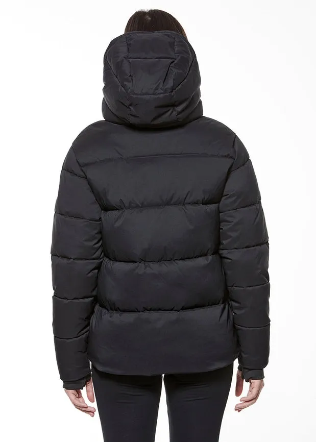 Eloise Puffer Short Jacket Black