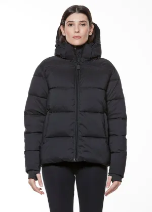 Eloise Puffer Short Jacket Black