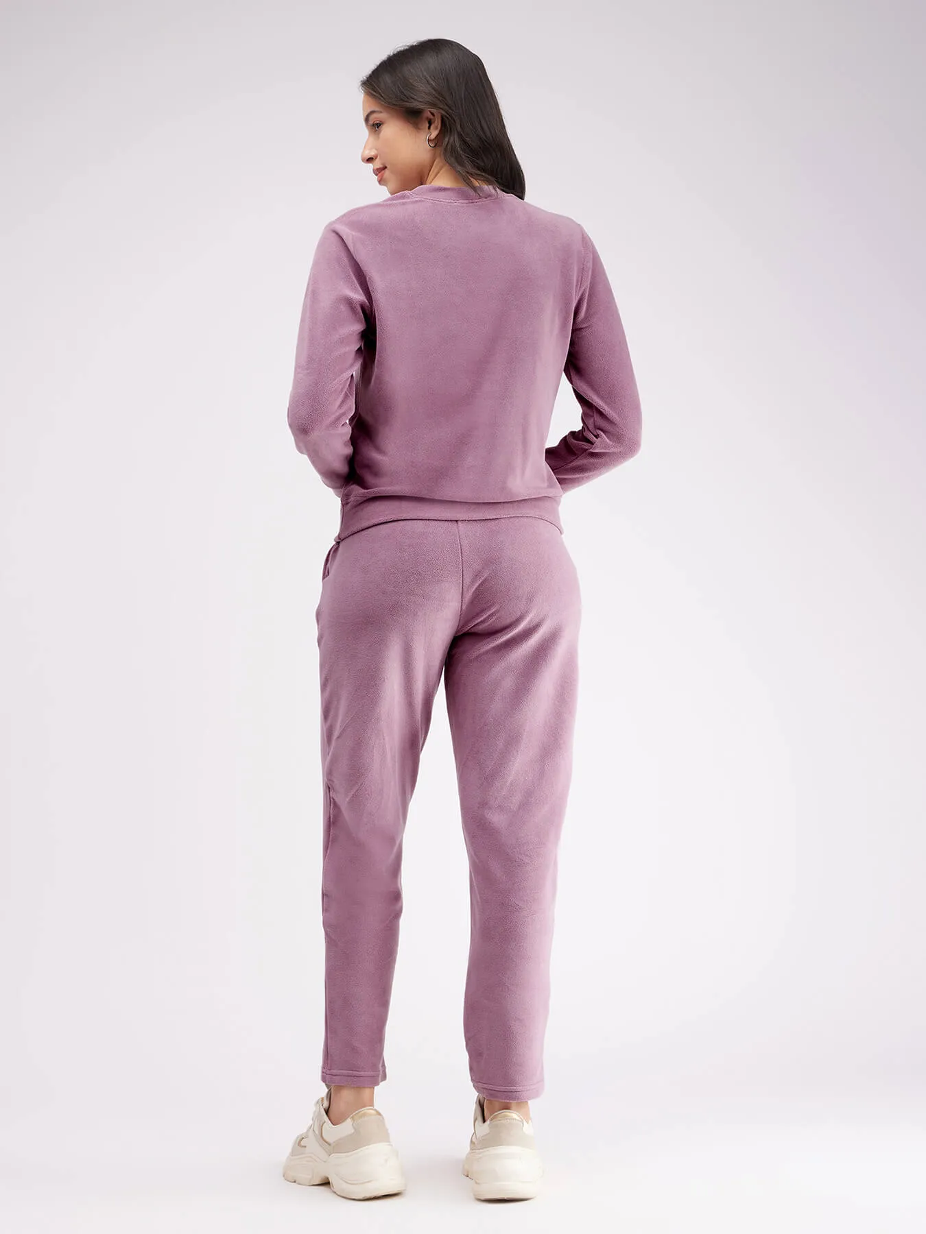 Fleece Tracksuit - Lilac