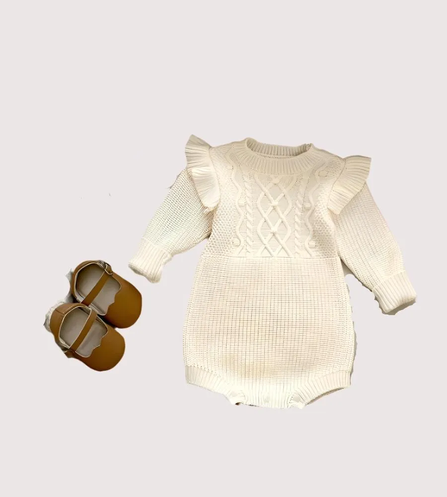 Little Charm Knitted Onesie