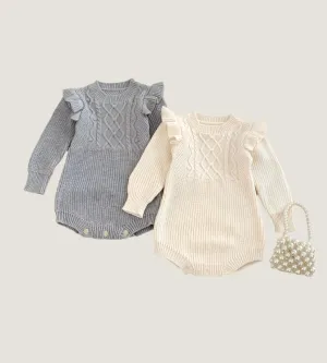 Little Charm Knitted Onesie