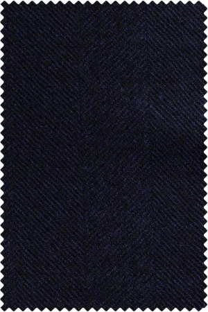 Napolitan Blue Herringbone