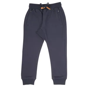 Navy - Jogger Pants with Rivets