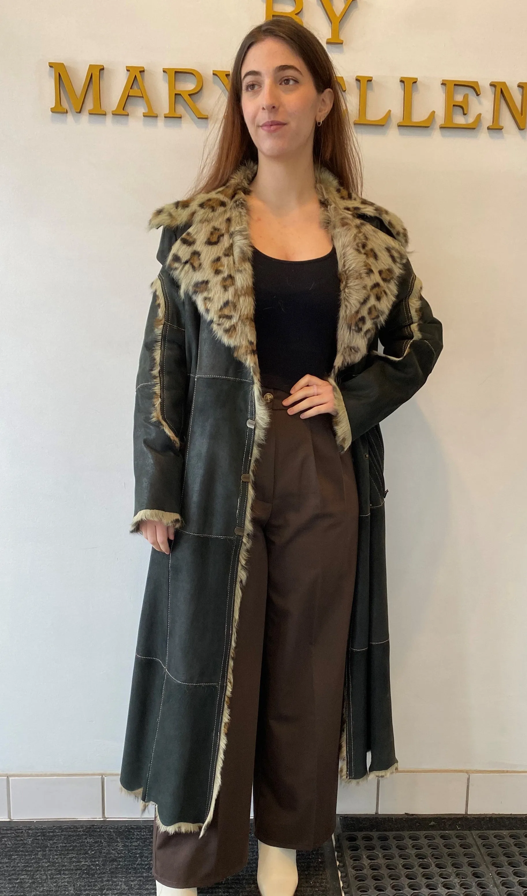 Petra - Genuine Sheepskin Coat