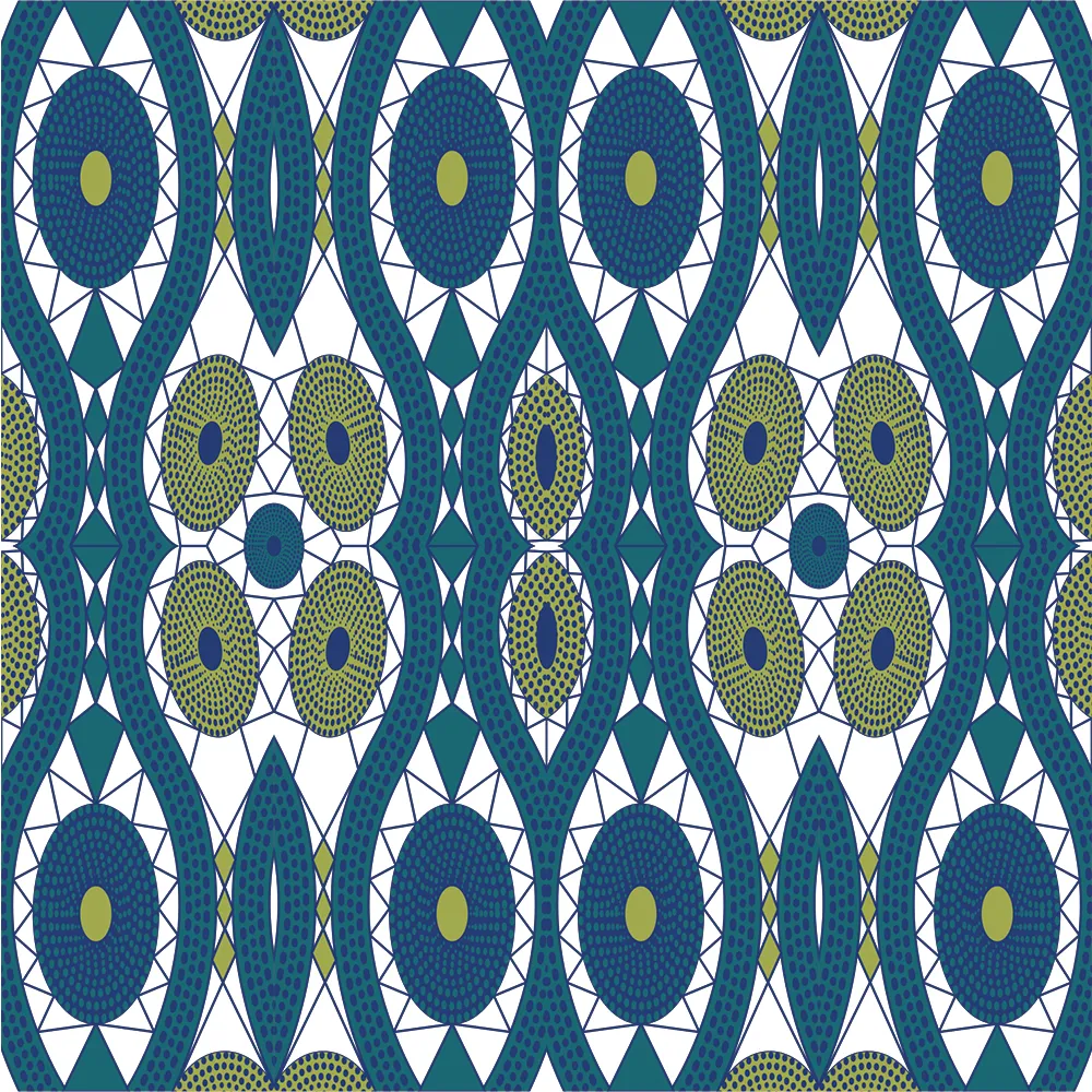 PETROL ABSTRACT FRENCH TERRY PER METRE