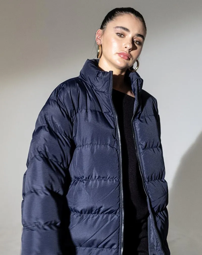 Puffer Jacket | Navy