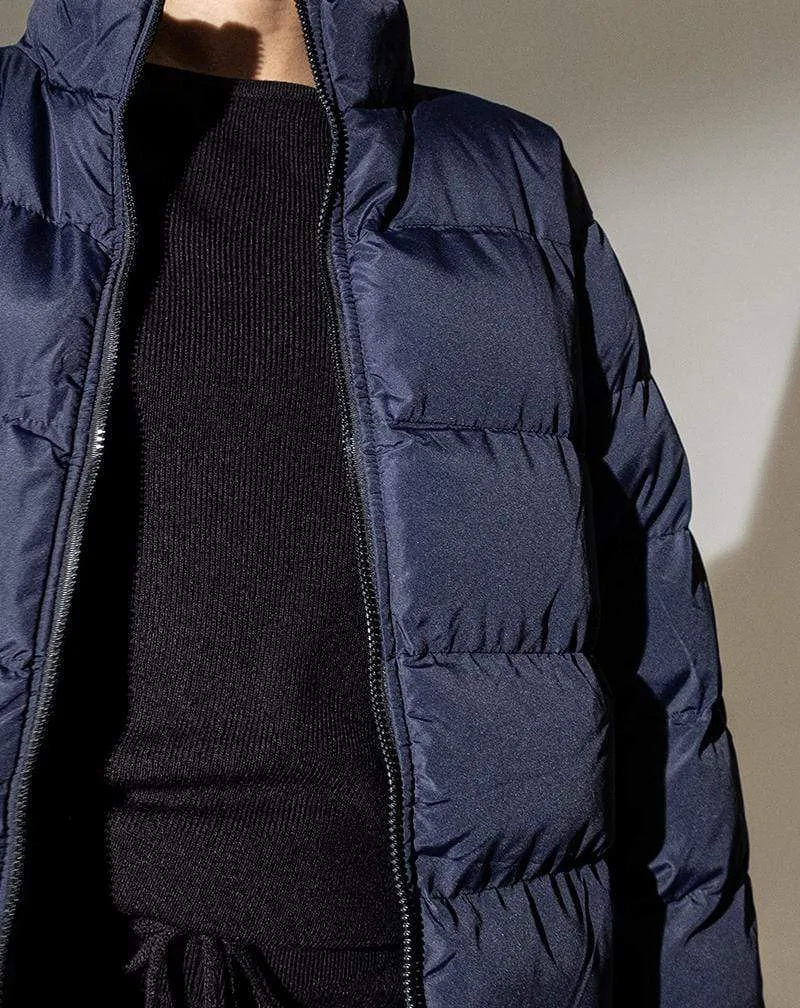 Puffer Jacket | Navy