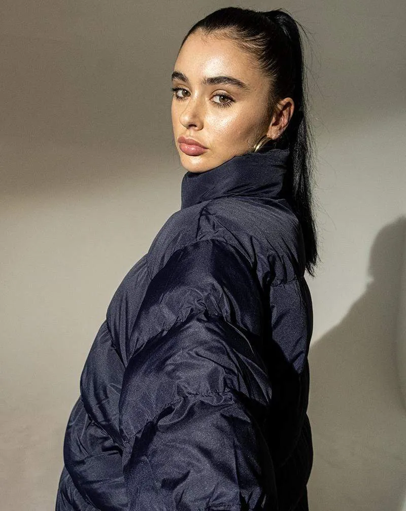 Puffer Jacket | Navy