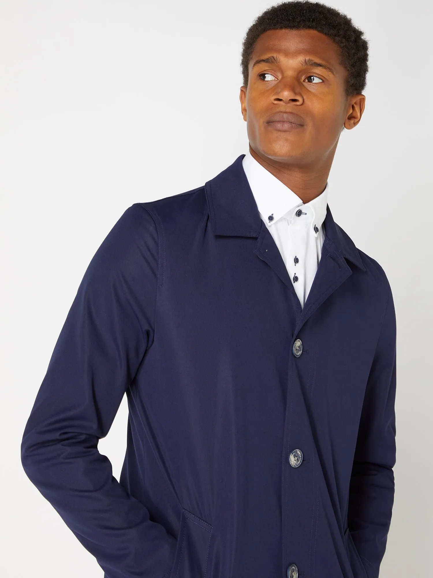 Remus - Navy Ansel Coat