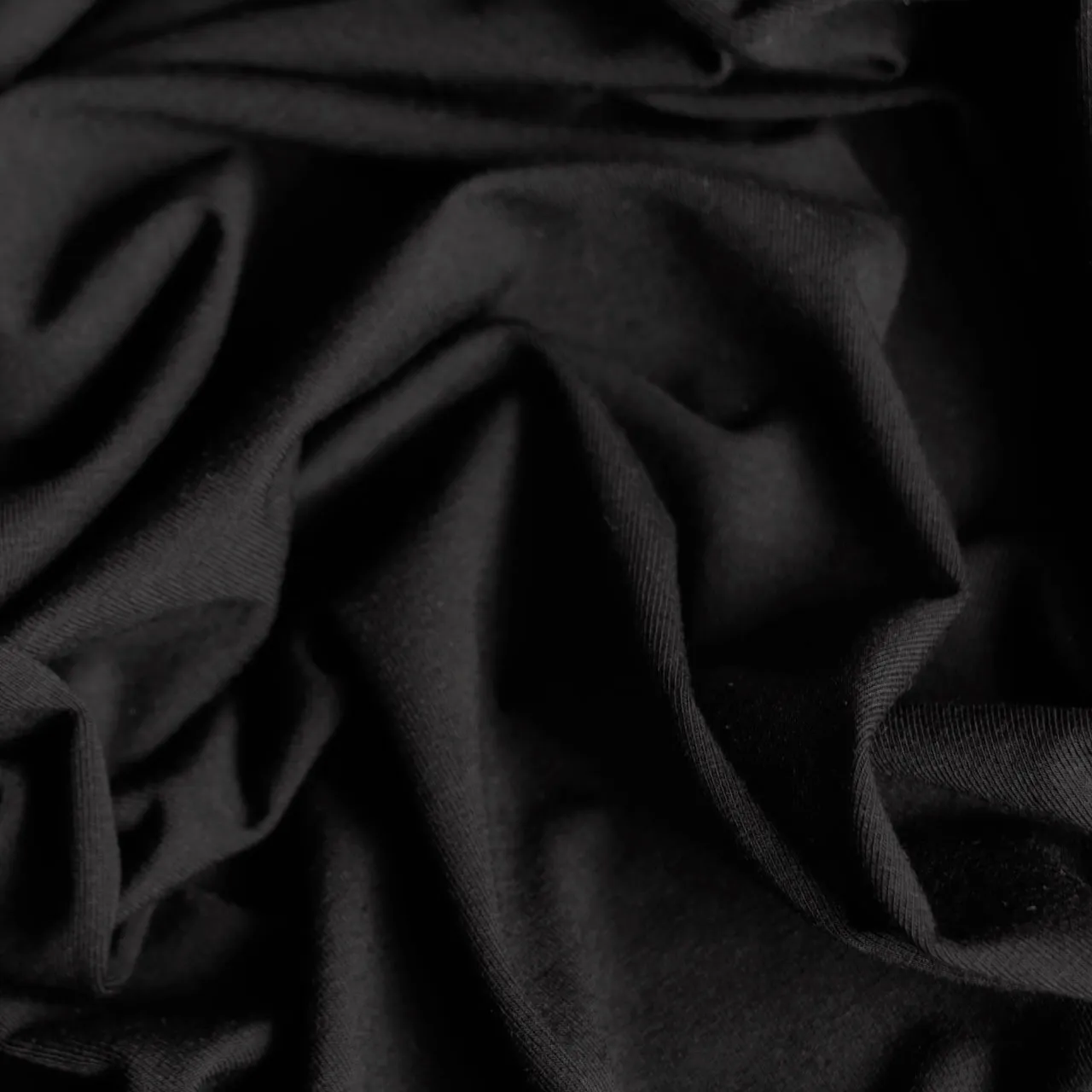 Suto Black Greenwarm Viscose Jersey