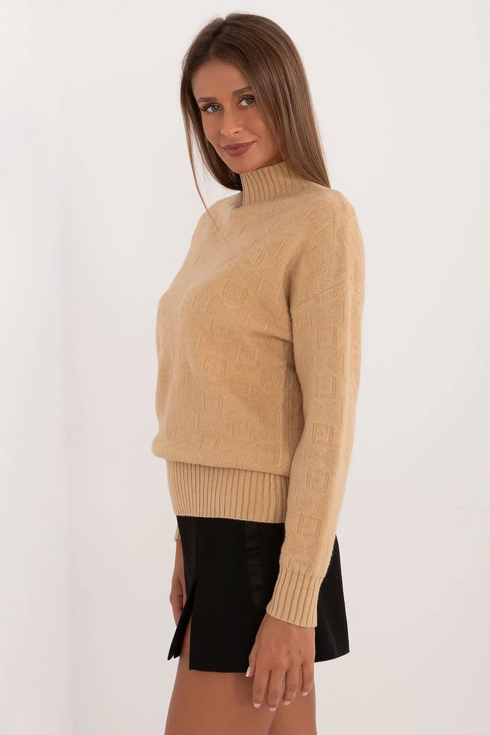 Textured Warmth Casual Jumper