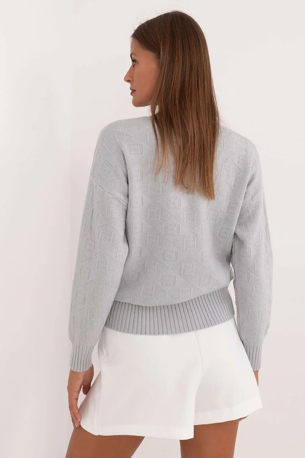 Textured Warmth Casual Jumper