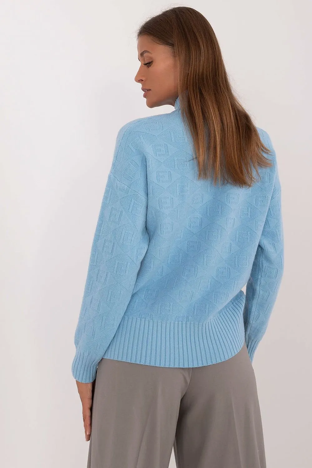 Textured Warmth Casual Jumper