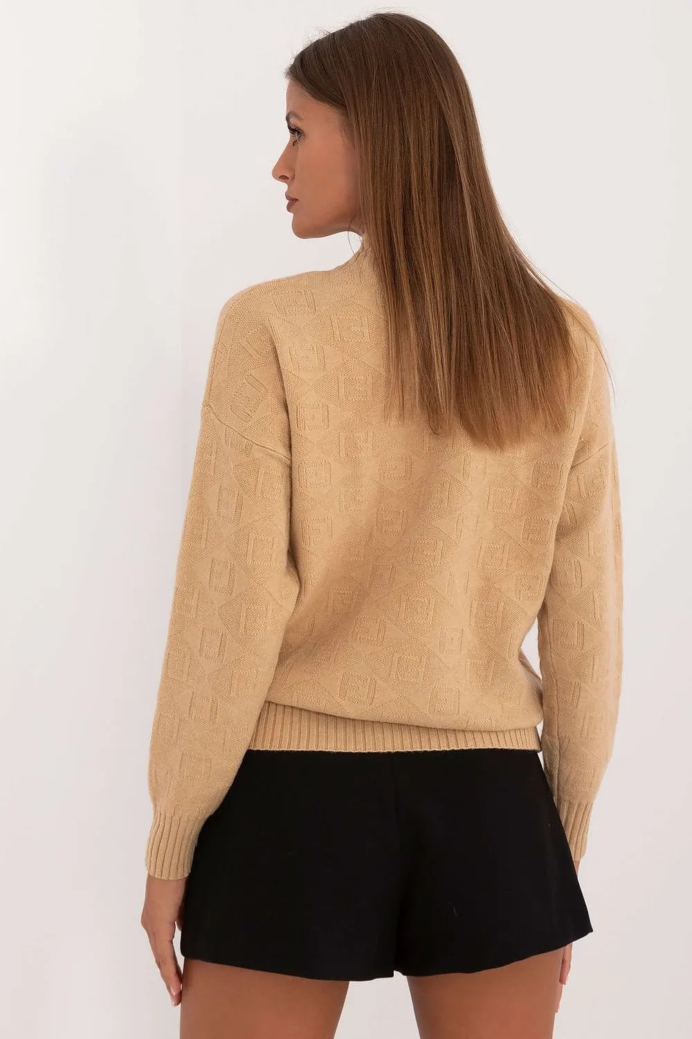 Textured Warmth Casual Jumper