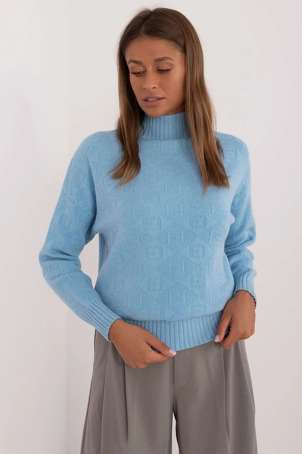 Textured Warmth Casual Jumper