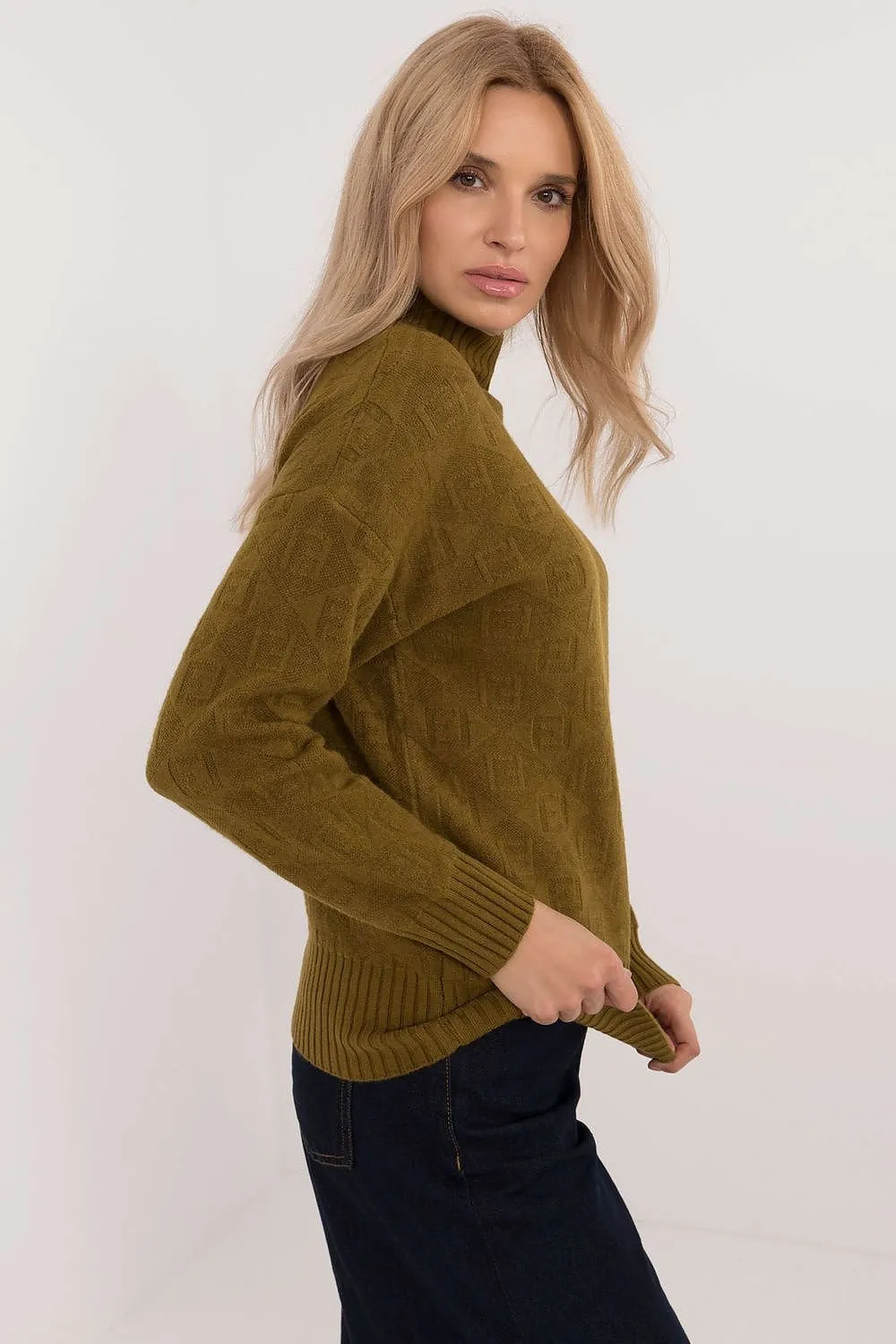 Textured Warmth Casual Jumper