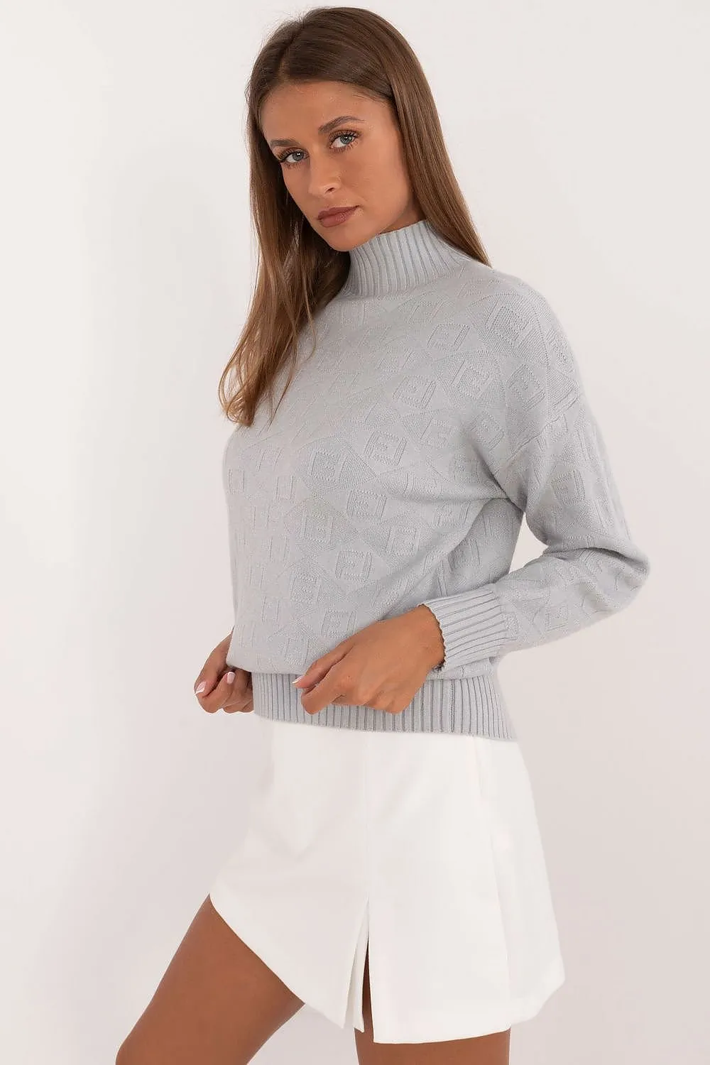 Textured Warmth Casual Jumper