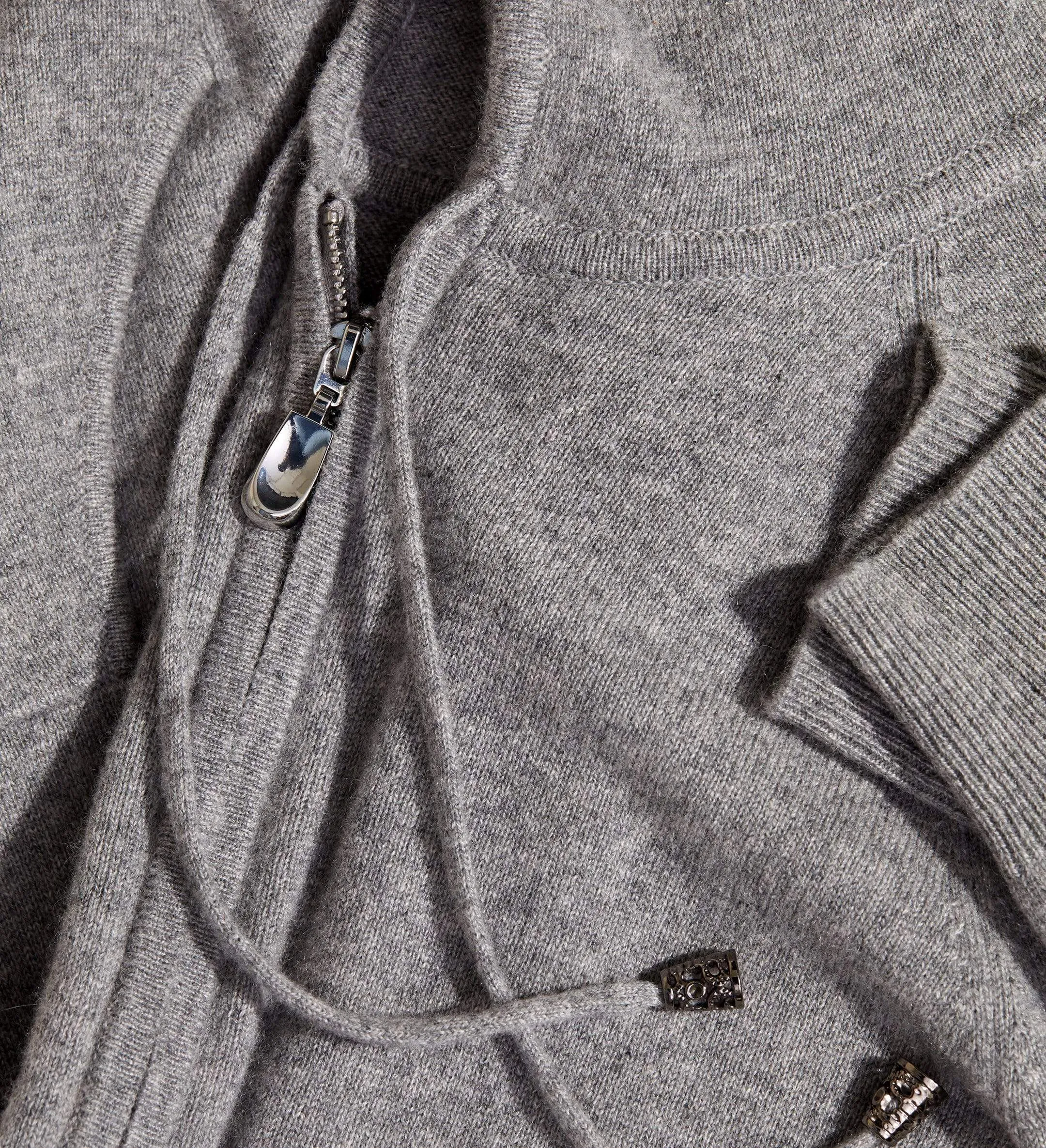 The Full Zip Cashmere Hoodie