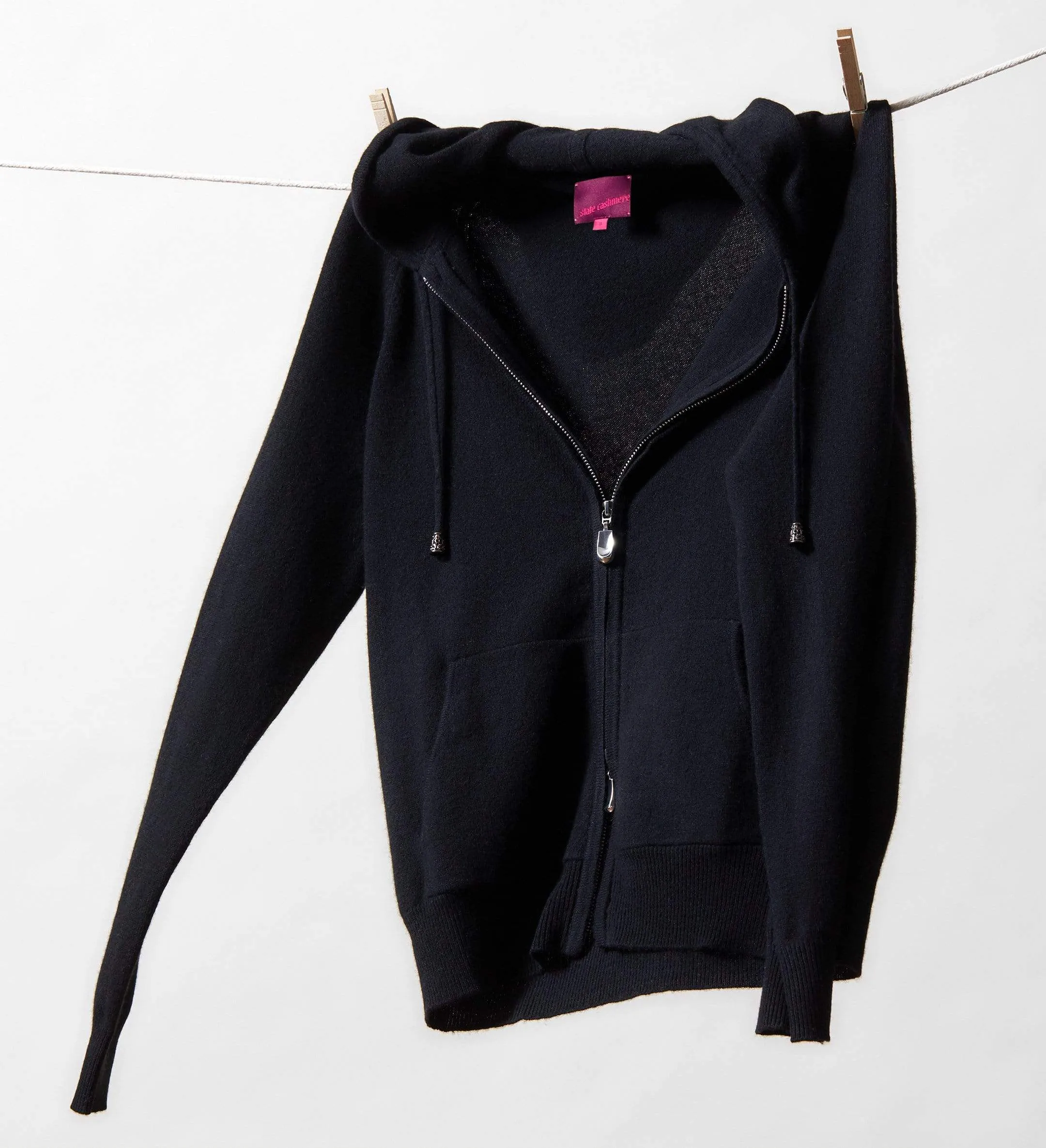 The Full Zip Cashmere Hoodie