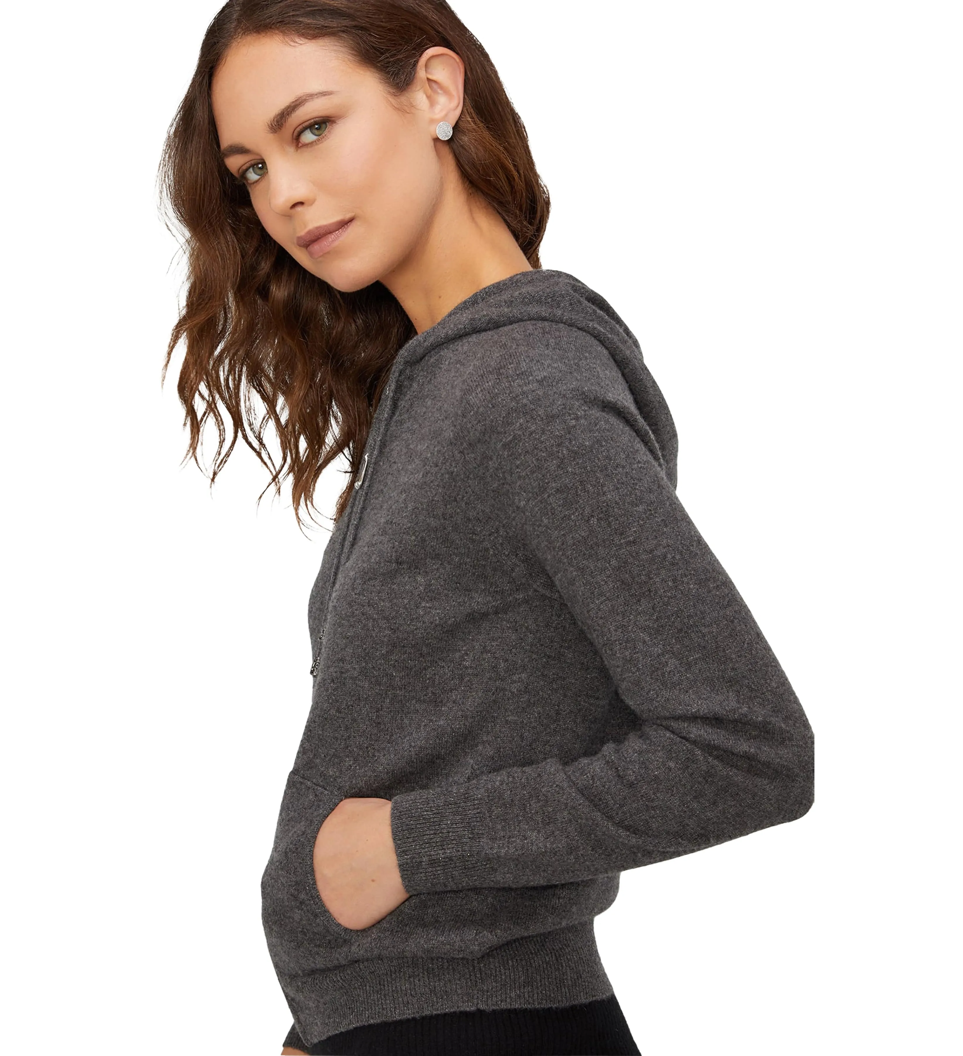 The Full Zip Cashmere Hoodie