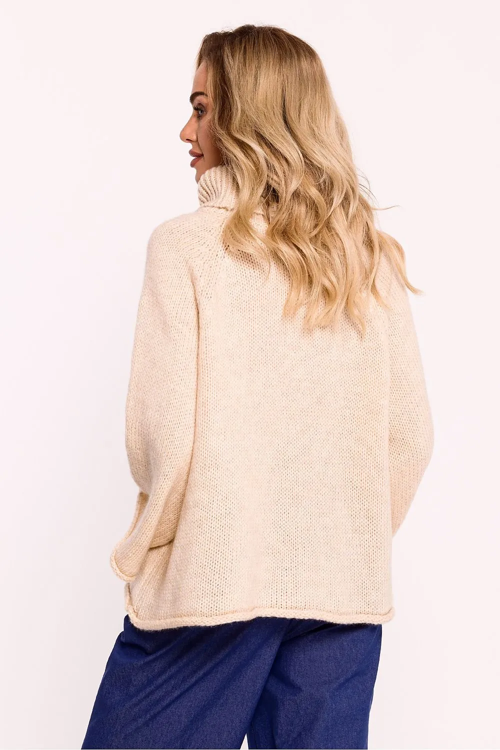 Warmth & Whimsy 7/8 Sleeve Turtleneck Sweater