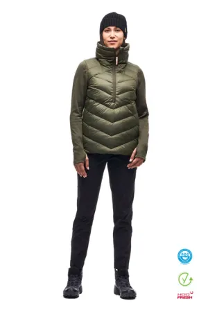 Women's Poplun Down Insulated Half Zip Vest (Past Season)